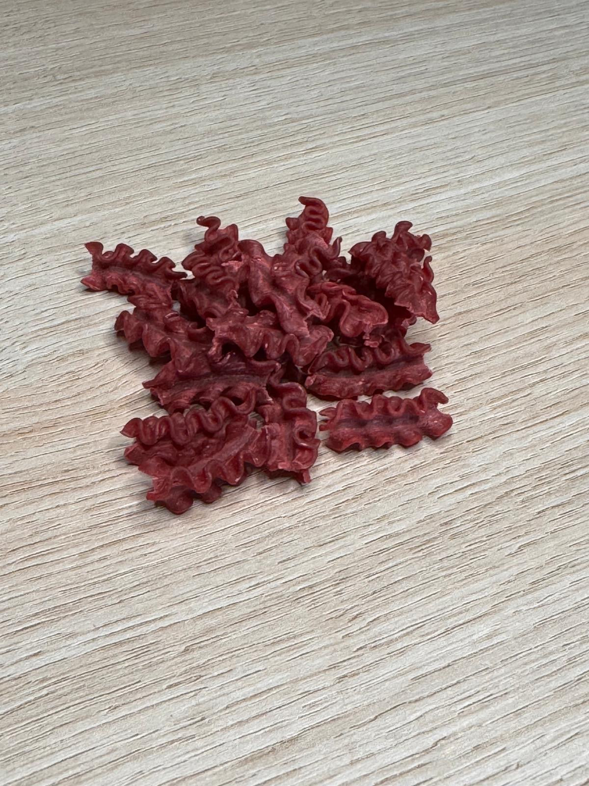 Tripolino Nudel Rot/Natur